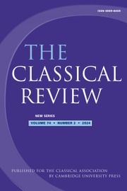 The Classical Review